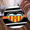 Valencia Cf Crest Design Round Rug for Livingroom,Bedroom, Palyroom, Chair Rug, Area rug, Circle Carpet, Large Size Fan Christmas gift