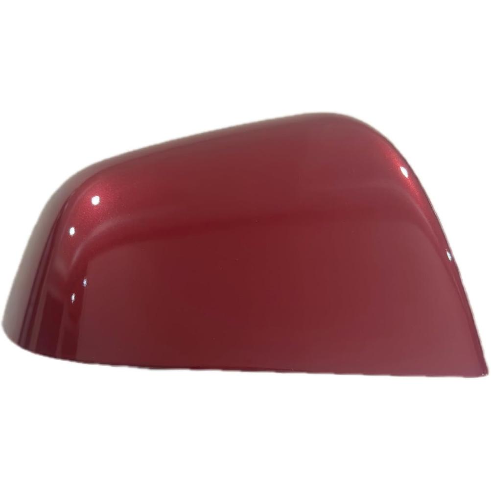Compatible with Tesla Model Y Side Mirror Cover Replacement 2024, Left & Right Side Rearview Mirror Cover Cap for Model Y Accessories(red)