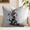 Anime GGoblin SSlayer Cushion Cover Natural Linen Double Sided Print  Throw Pillow Case for Sofa Couch Home Decor
