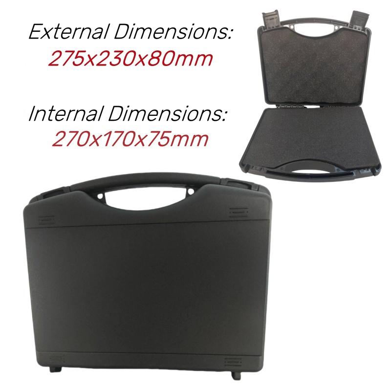 Hardware Multifunctional ToolBox Portable Plastic Instrument Case Notebook Protective Storage Box Outdoor Equipment Tool Case