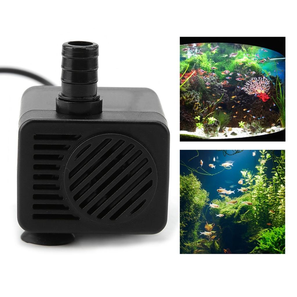 DC5V 1.5W USB Mini Pump Submersible Water Pump for Fish Tank Aquarium