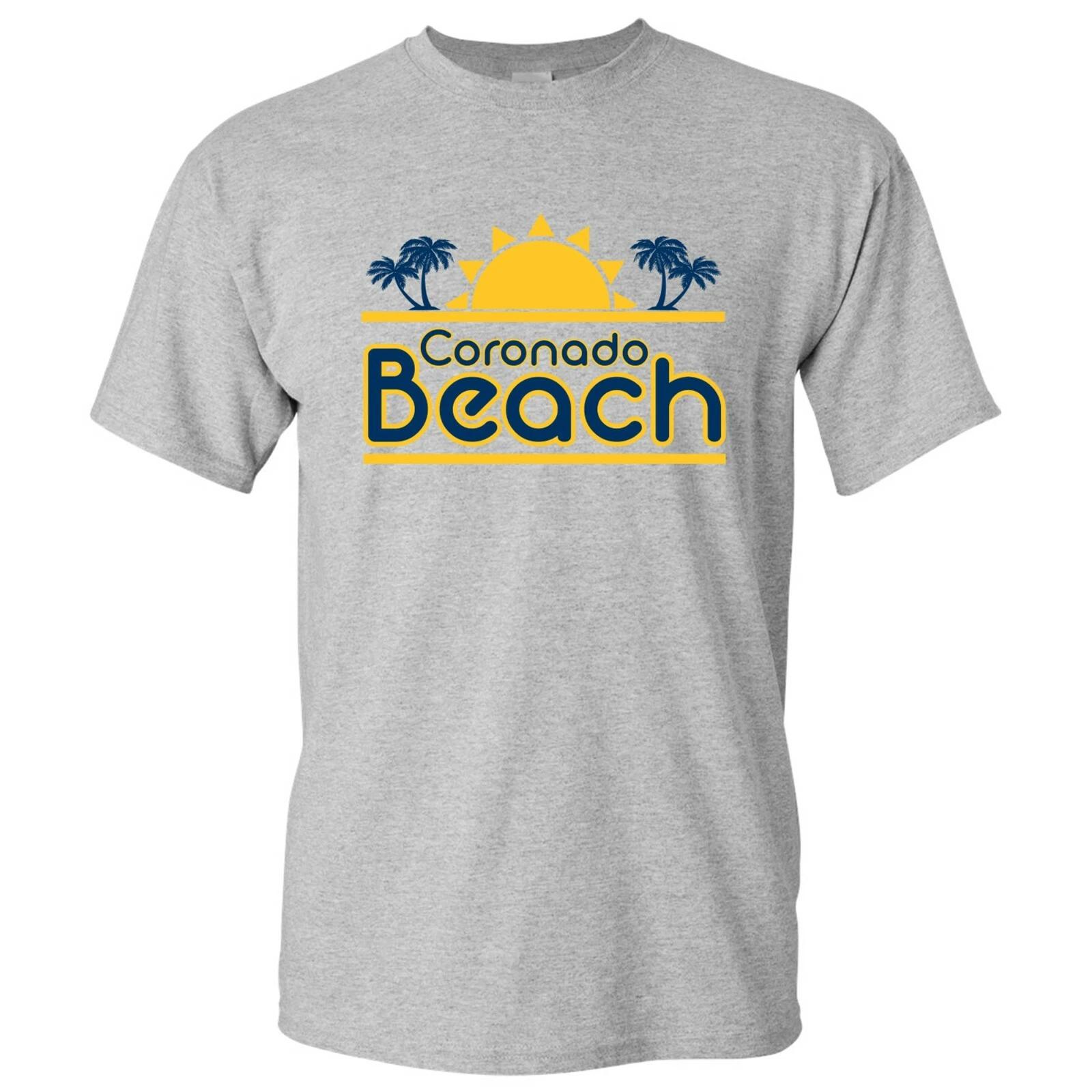 Coronado Beach Sunset - San Diego California Resort Vacation T Shirt L