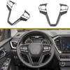 Car Steering wheel decorative sequins Steering Wheel Frame Cover Trim for Isuzu D-Max Dmax  2022 2023