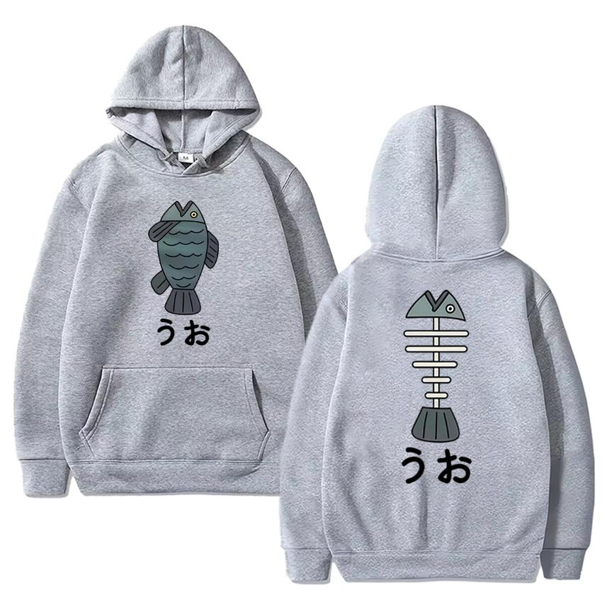 2025 Harajuku Anime Cartoon Dandadan Double Sided Print Sweatshirt Autumn Winter Men Women Casual Hoodie Unisex Cotton Pullovers