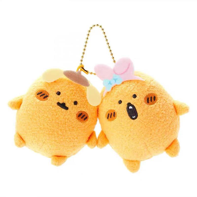 Adorable And Soft Sanrio Plush Toy Collection Featuring Cinnamoroll And Pompompurin