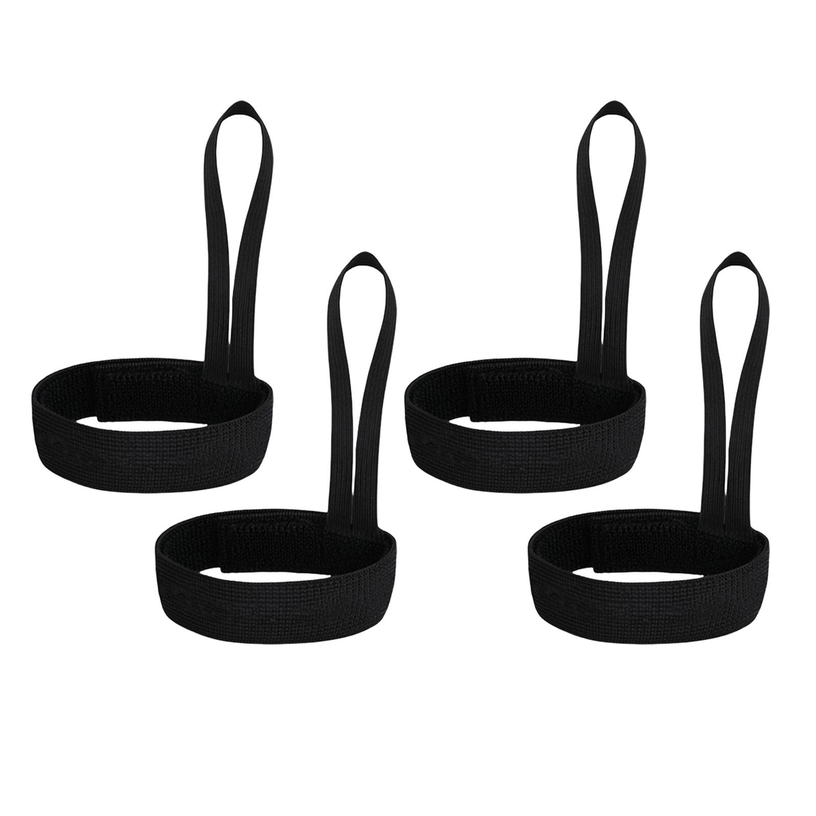 

4pcs Comfortable Skiing Glove Cord Handcuff Glove Strap Glove Safety Strap Suitable for Various Skiing Enthusiasts