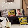 M-Mooneyes Pillow Cover for Bedroom Room and Living Room Sofa Decorative Cushion Cover