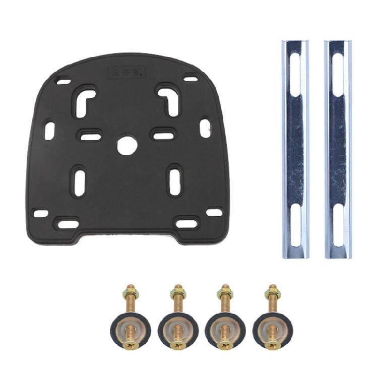 Мотоцикл Задний для Кофра Верхний Кофр Багажника Крепление База Пластина Базовая Пластина Крепление Plate Short Iron Bar