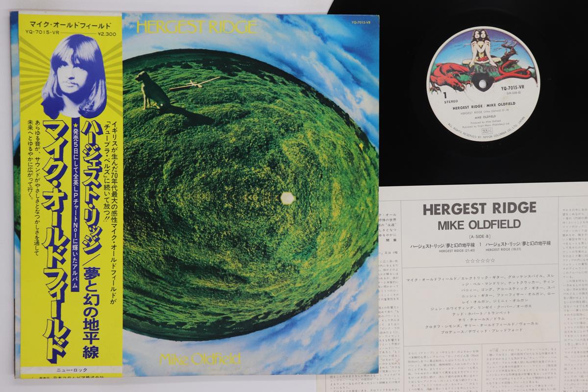 Виниловая пластинка MIKE OLDFIELD Hergest Ridge YQ7015VR VIRGIN 1974 Япония Obi Рок Б/у
