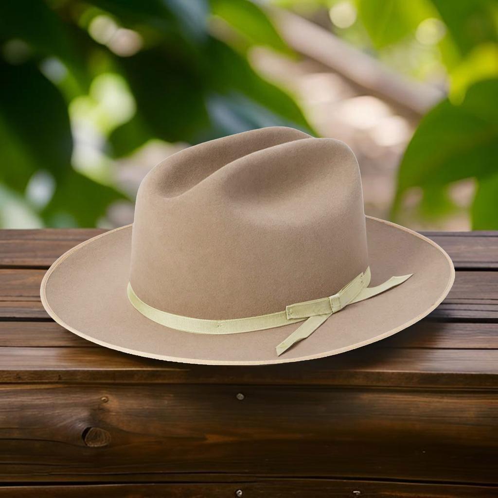 Wool Homburg Cowboy Hats Exotic Hat for Women Men Photo Props Western for Men Women Unisex Wear Headwear