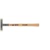HALDER Shockless Recoilless Supercraft Hammer Hickory Handle Nylon Diameter 20 (White) 3366.020