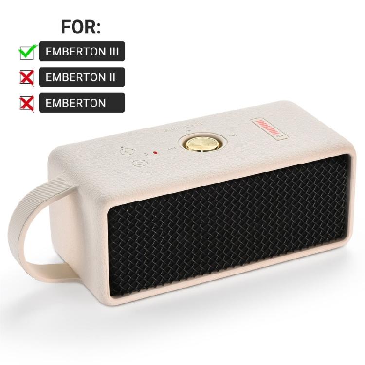 Silicone Case Sleeve Skin Portable Travel Carrying Protective Cover for Embt 3 Bluetooth-compatible Loudspeaker
