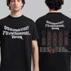 Osamason Psykturnal Tour 2026 World Tour Schedule Dates Black T-Shirt Two Sided