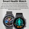2025 New CES Science Sleep Aid Smart Watch Men Laser Treatment Three High ECG+PPG Body Temperature BT Call Health Smartwatches