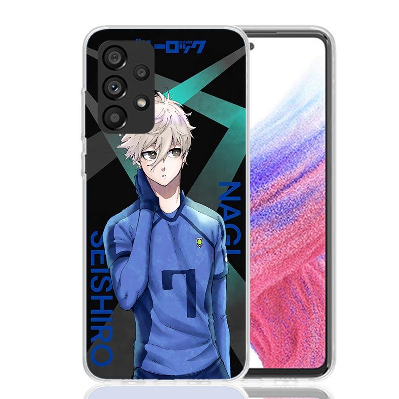 Hot Anime Blue Lock Phone Case For Samsung Galaxy A17 A16 A14 A15 A13 A57 A56 A54 A55 A53 A37 A36 A34 A35 A33 A26 A24 A25 A23 Ga