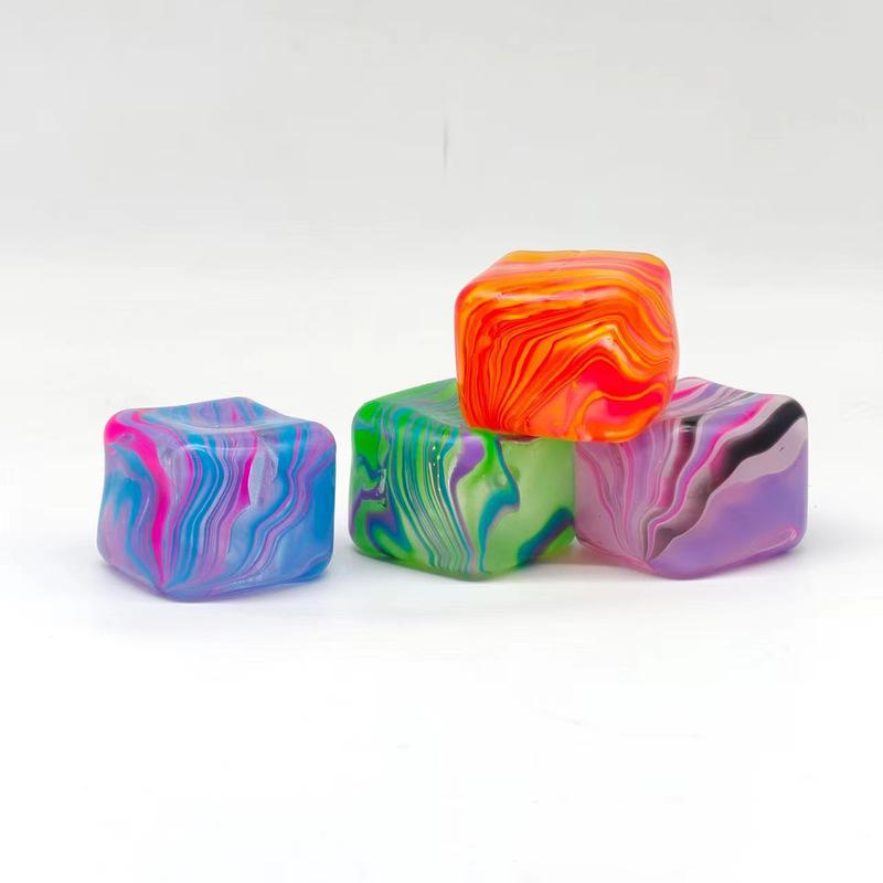 Nouveau Cube Anti-Stress Needoh Bloc de Glace Flocon de Neige Balle Anti-Stress Rebond Lent Jouet Fidget Jouets Périphériques Anime & Jeux Cadeaux