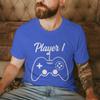Funny Game Player 1 Player 2 Shirts Pregnancy Announceunisext Short Sleeve Unisex Unisex Tshirt Casual Couple Matching T-Shirts Gifts