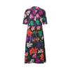 Women's Summer Casual Fashion Round Neck Printed Short Sleeve Dress With Pockets