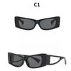 Women's sunglasses, men's and women's fashion small square sunglasses