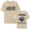 Rock Band Latin Mafia Mexico Tour 2025 Merch Tee Shirt for Men Women Fashion Gothic Pop Music Tshirt Casual 100 Cotton T Shirt