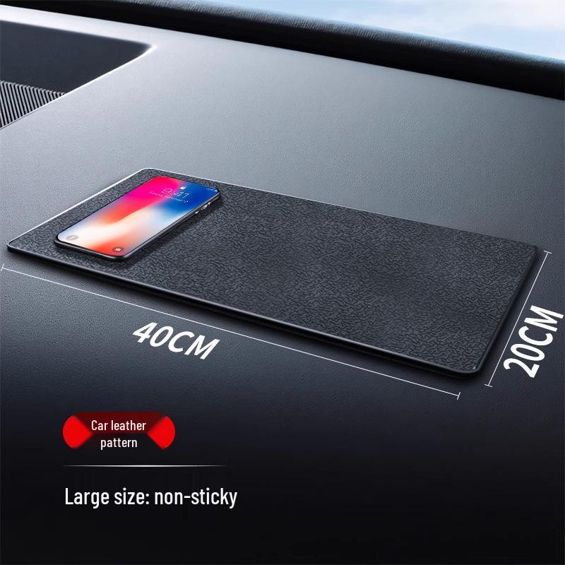 Multi-functional Non-slip Silicone Car Interior Mat for Phone and Decor