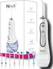 Oral Irrigator Jet Washer Nanobubble Flosser Oral Care Interdental Care Cordless White Made In Japan Nanobubble IPX7 Waterproof 300ml Nrich Enrich