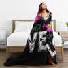 The Only Thing More Powerful Than Hate Is Love Blanket  Fuzzy Vintage Soft Throw Blankets for Bedding Lounge All Season