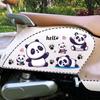 Panda Design Waterproof Electric Vehicle Sticker - Creative Scratch Cover