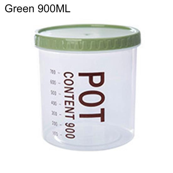 700/900 ml runder Lagertank, rutschfester Premium-Milchpulver-Lagertank