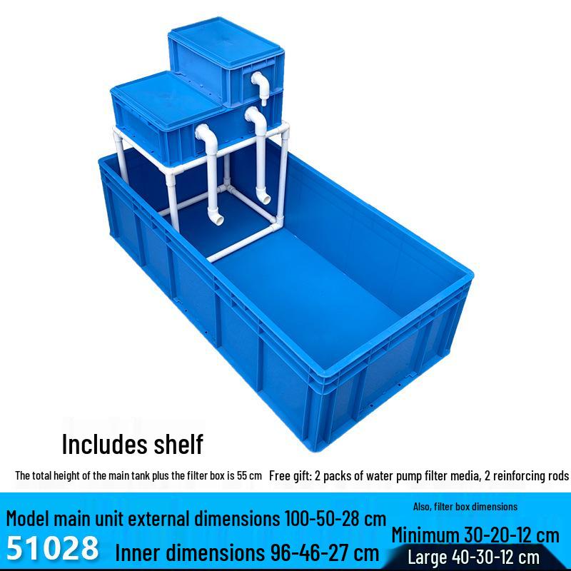 Enhanced Circulation System Filter for Large Fish/Turtle Tanks