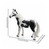 3 Pieces Mare Figures Horse Statue Model Collectible Educational Toy Defined Textures Careful