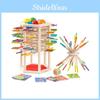 Baby Wooden Toys Puzzle Tower Balance Game For Toddlers Learning And Stacking