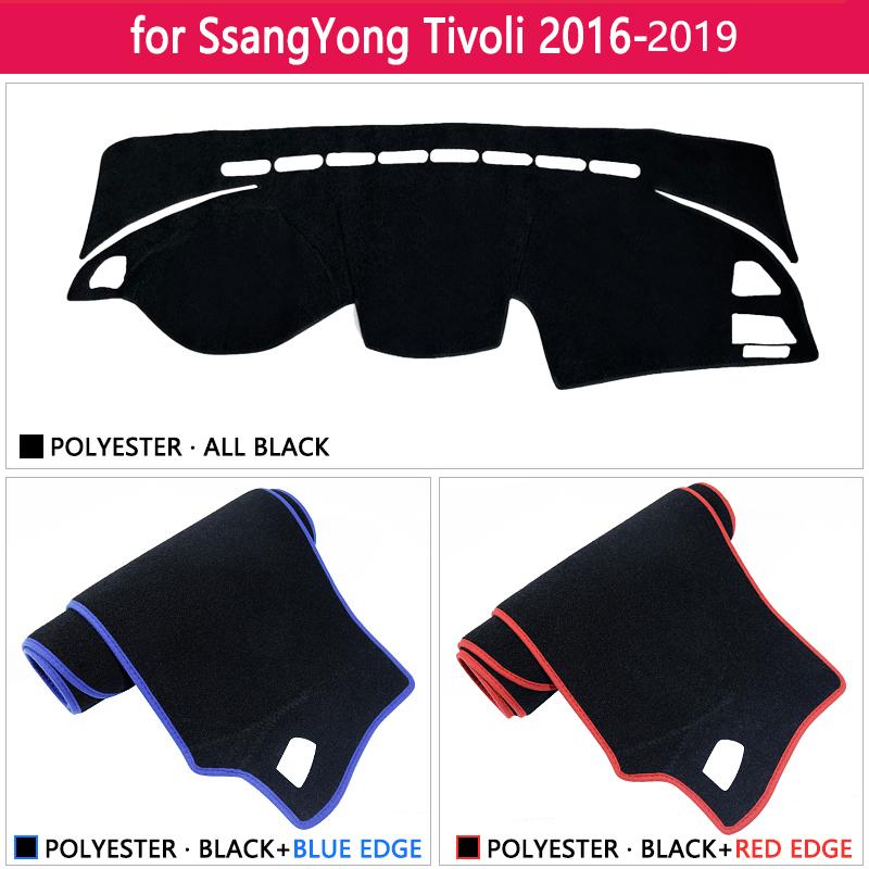 Dashboard Cover Dash Board Mat Carpet Pad for SsangYong Tivoli 2016~ Sunshade Cushion Car Non-slip Visor Cape Pad Accessorie