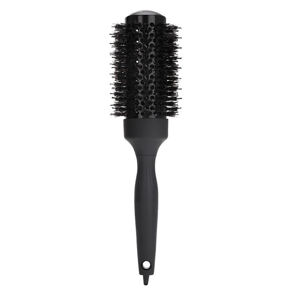 Handle Round Rolling Brush Round Barrel Hairdressing Straight Twill Hair Comb Styling Tool Anti Static Hair Curling Brush Salon