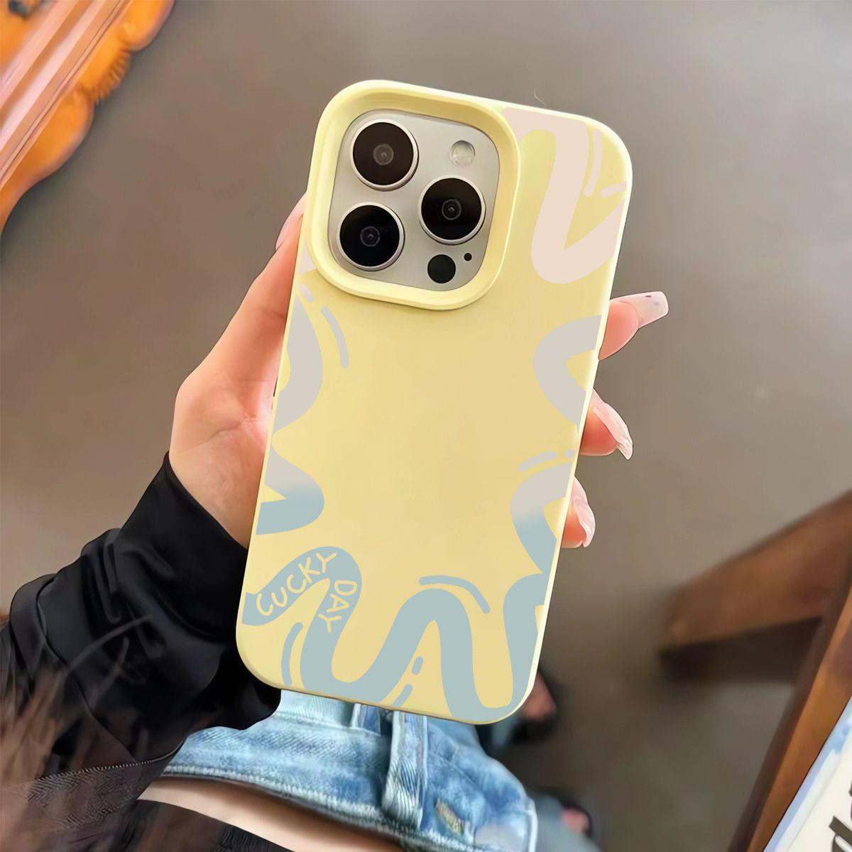Creative Gradient Stripes Phone Case for Apple iPhone 12-16 Pro Max iPhone 13 Pro