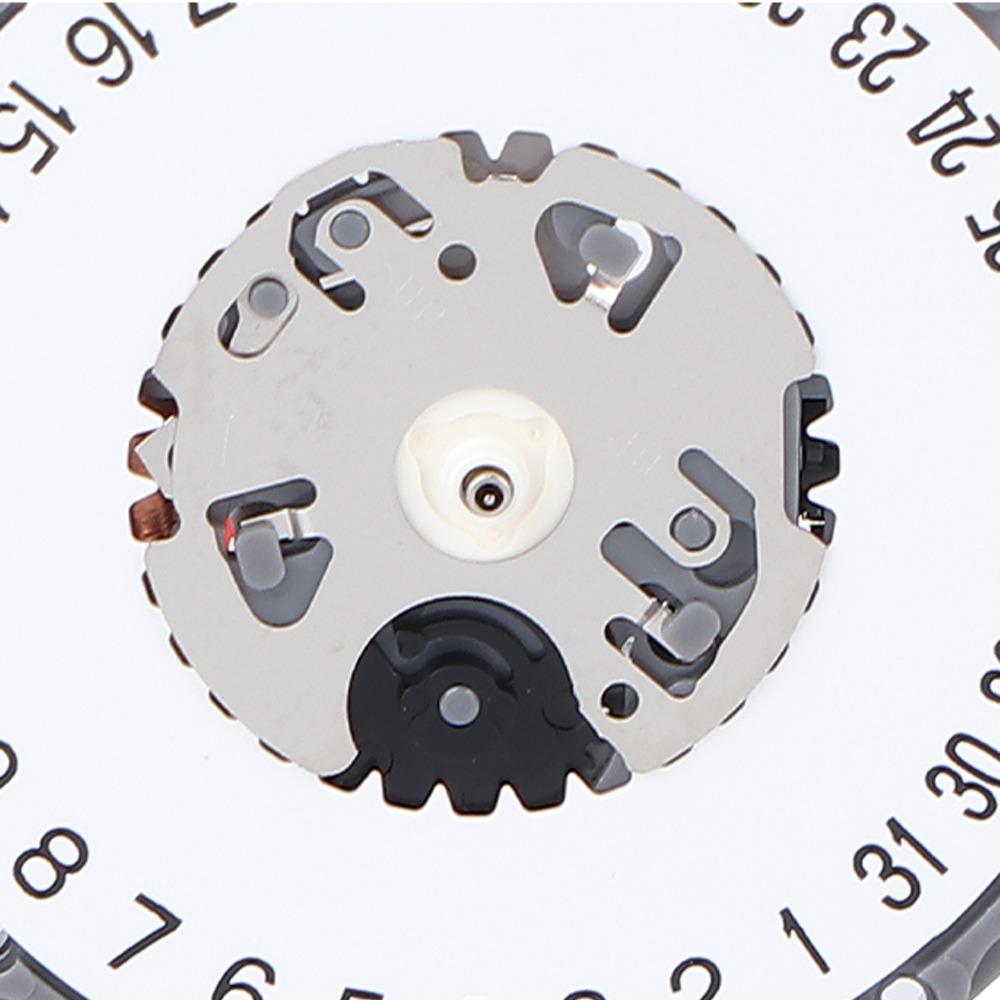 Mit Aufzugswelle VJ32B Uhrwerk Kunststoff Uhrenreparaturteile Ersatzteile