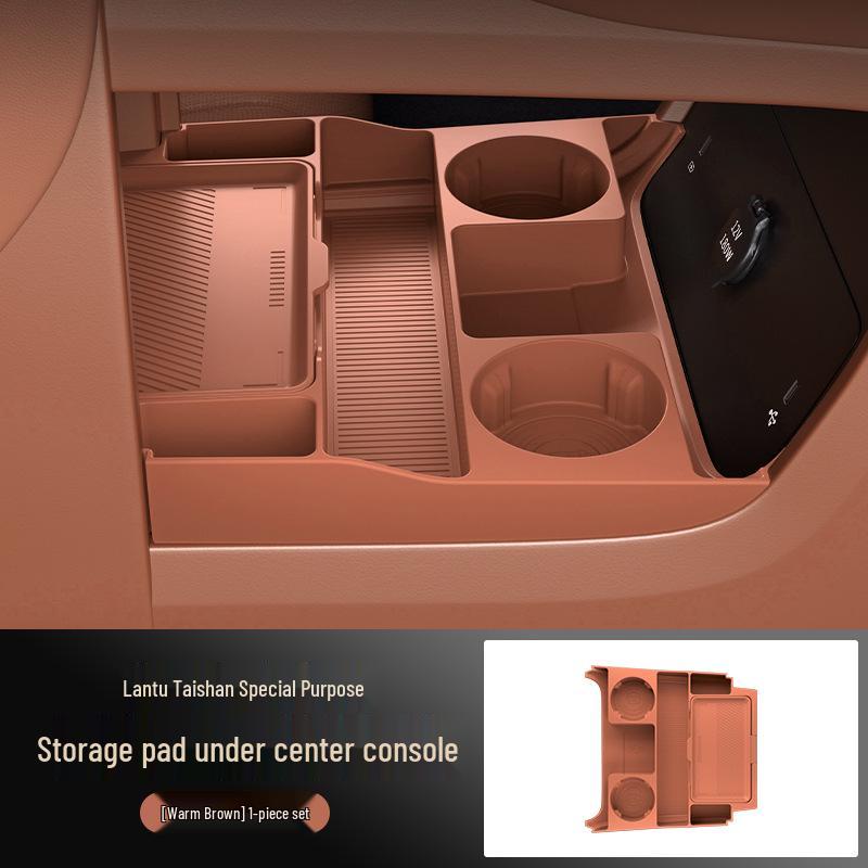 Fits 26 Lantu Tianshan X8 Models: Center Console & Glasses Storage Box Car Accessories