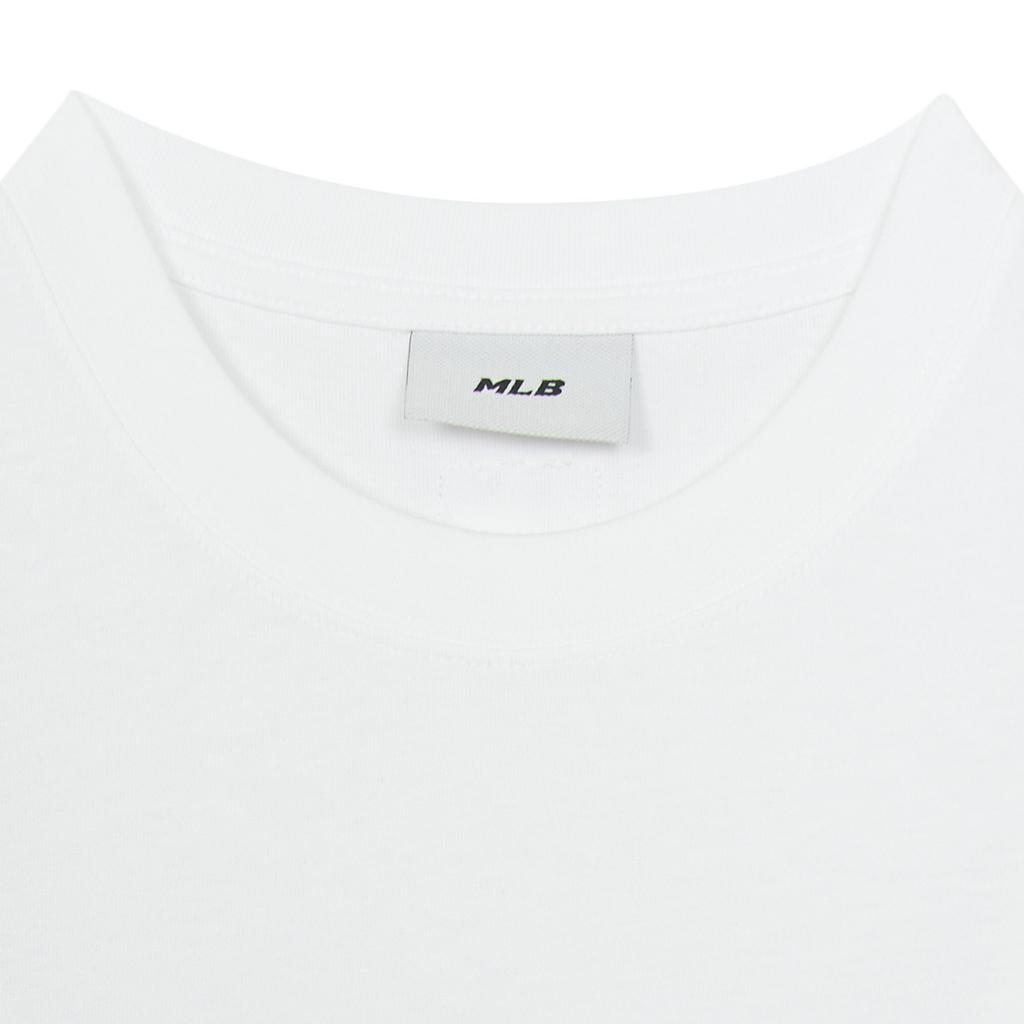 MLB New York Yankees Basic Collection SS25 T Shirt Unisex Standard White 3ATSB6153-50WHS