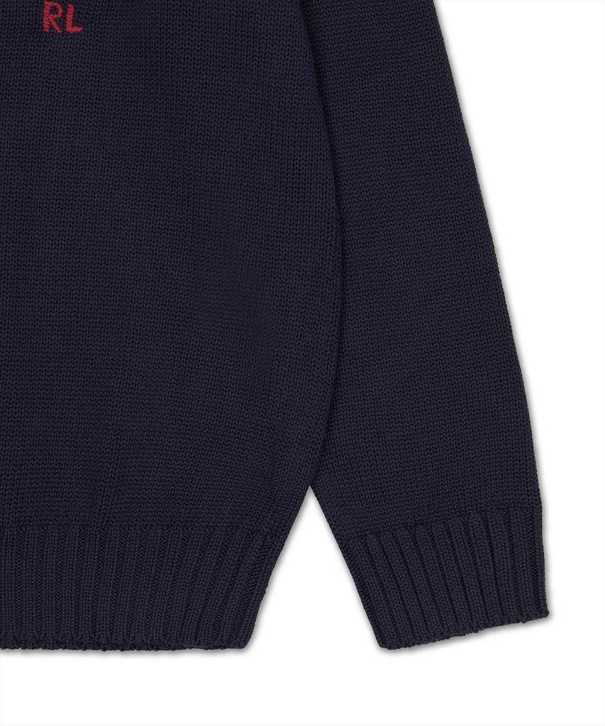 POLO RALPH LAUREN Iconic Flag Sweater - Blue