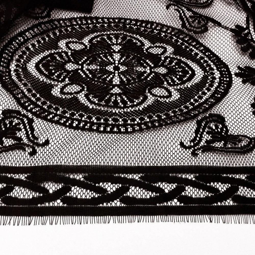 Lace Mesh Bohemian Shawl Plus Size Swimsuit Cover Up Vintage Sunscreen Beach Cover Up Summer
