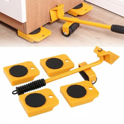 Furniture Lifter Tool with Lifting Lever & Wheels Refrigerator Movers Sliders for Hardwood Floors Home & Office Appliances