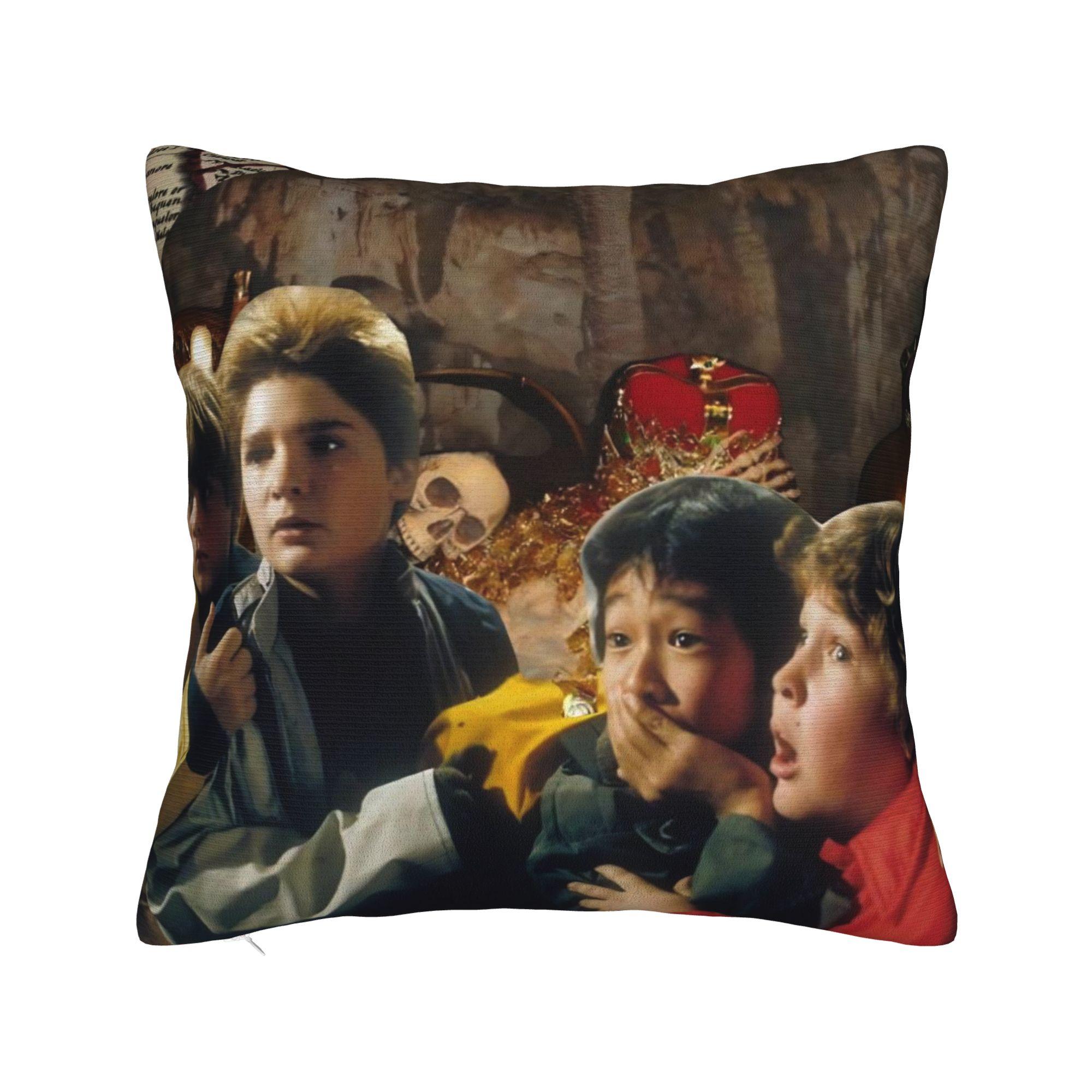 Pillow Case The Goonies Never Say Die  Comfy  Pillow Cover For Sofa Car Home Decor Cute Funny Pillowcases 12x12Inch