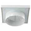 White Grille Air Outlet 100MM/125M/150MM Auxiliary Materials