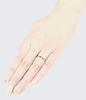 Haute platine Platinum 950 Ring with Diamond Japanese size pureté 0.02ct (r-hhrh-di, 16)