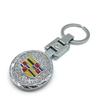 Diamant Metall Auto Schlüsselanhänger Schnalle Hülle für Cadillac Logo CTS CT6 ATS SRX STS XTS XT5 CT5 Escalade BLS Auto Schlüsselanhänger Zubehör