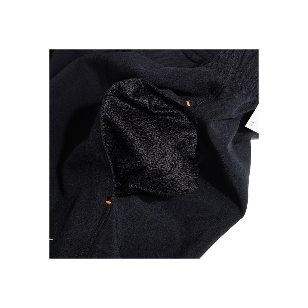 Nike Kids Knitted Sports Pants Letter Print Tapered Kids Bottoms Black FQ0706-010
