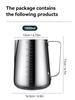 Milk Frothing Jug Espresso Coffee Cup With Scale Thickened Stainless Steel Milk Pitcher For Latte Art Coffee Accessorie