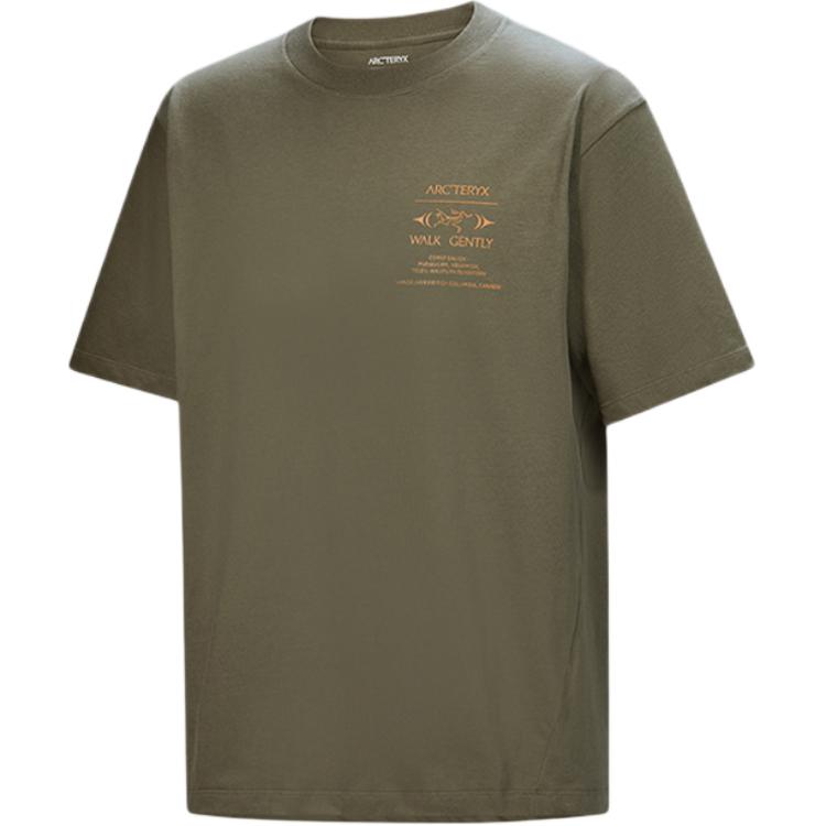 Arcteryx Walk Gently SS25 COTTON CEDAR BARK T Shirt Unisex X000009555