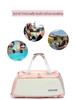 Women's Large Capacity Fitness Travel Backpack with Wet/Dry Separation, Shoe Compartment for Short Business Trips and Sports.