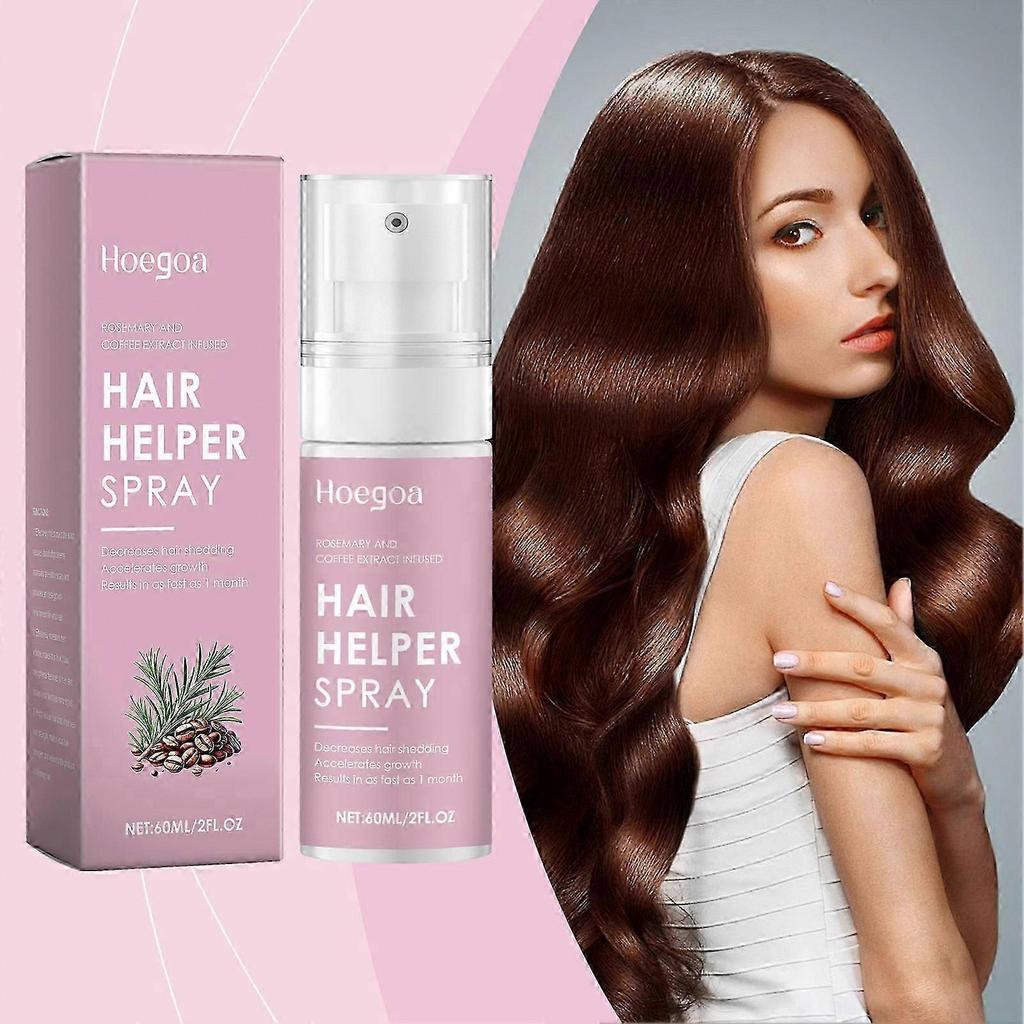 Hair Helper Spray Hair Growth Serum with Biotin Castor Oil Anti Hair Loss Nourishing Hair Roots Essences